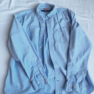 Tommy Hilfiger Button-down shirt - Navy - Large 16/18